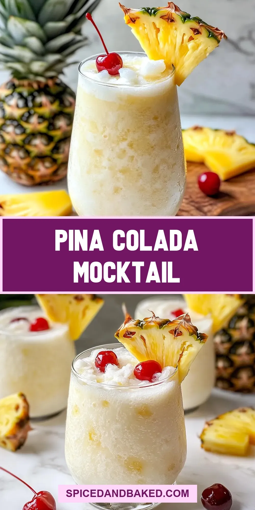 Pina Colada Mocktail (Fresh & Delicious)