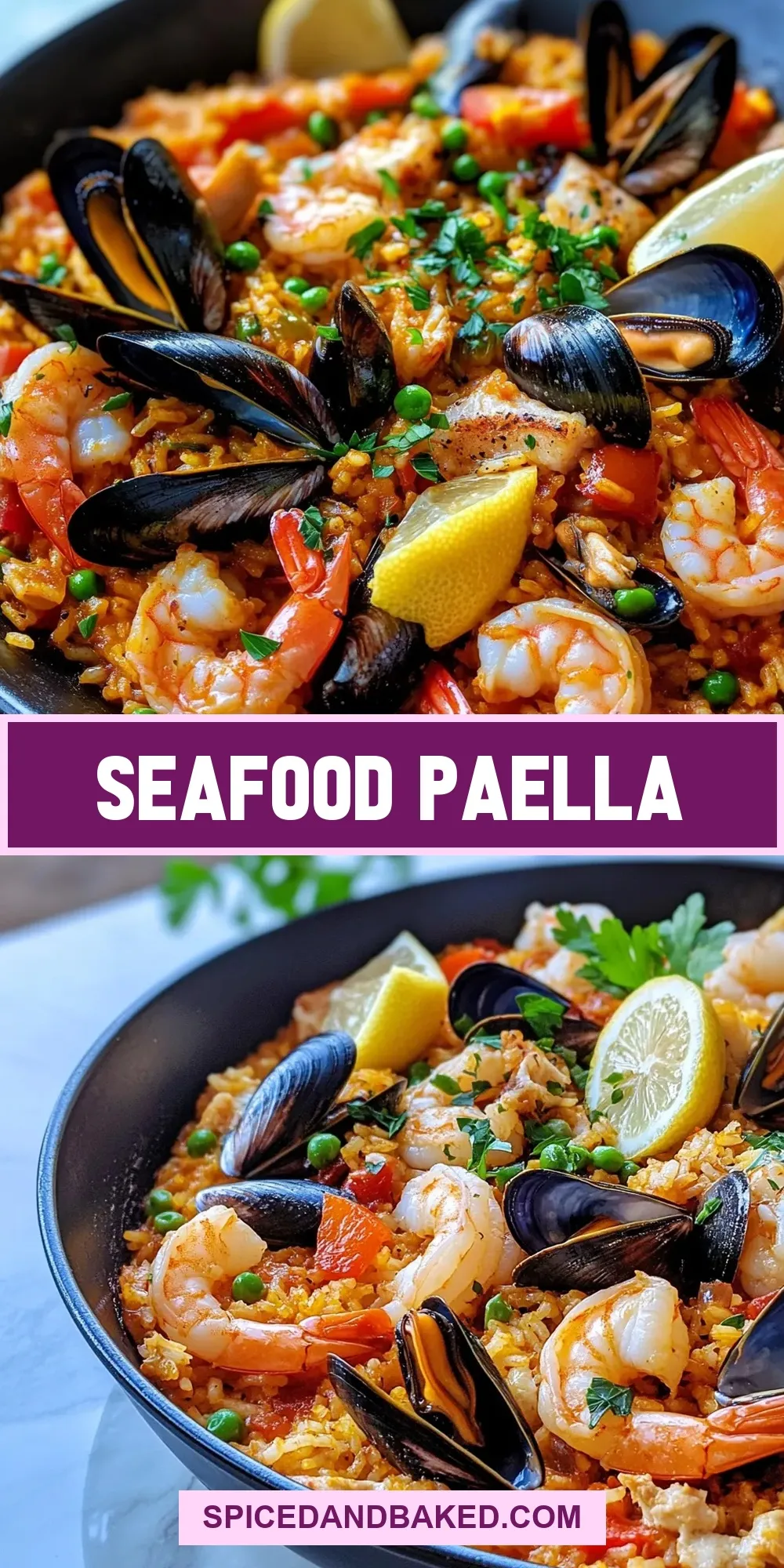 Seafood Paella (Quick & Delicious)