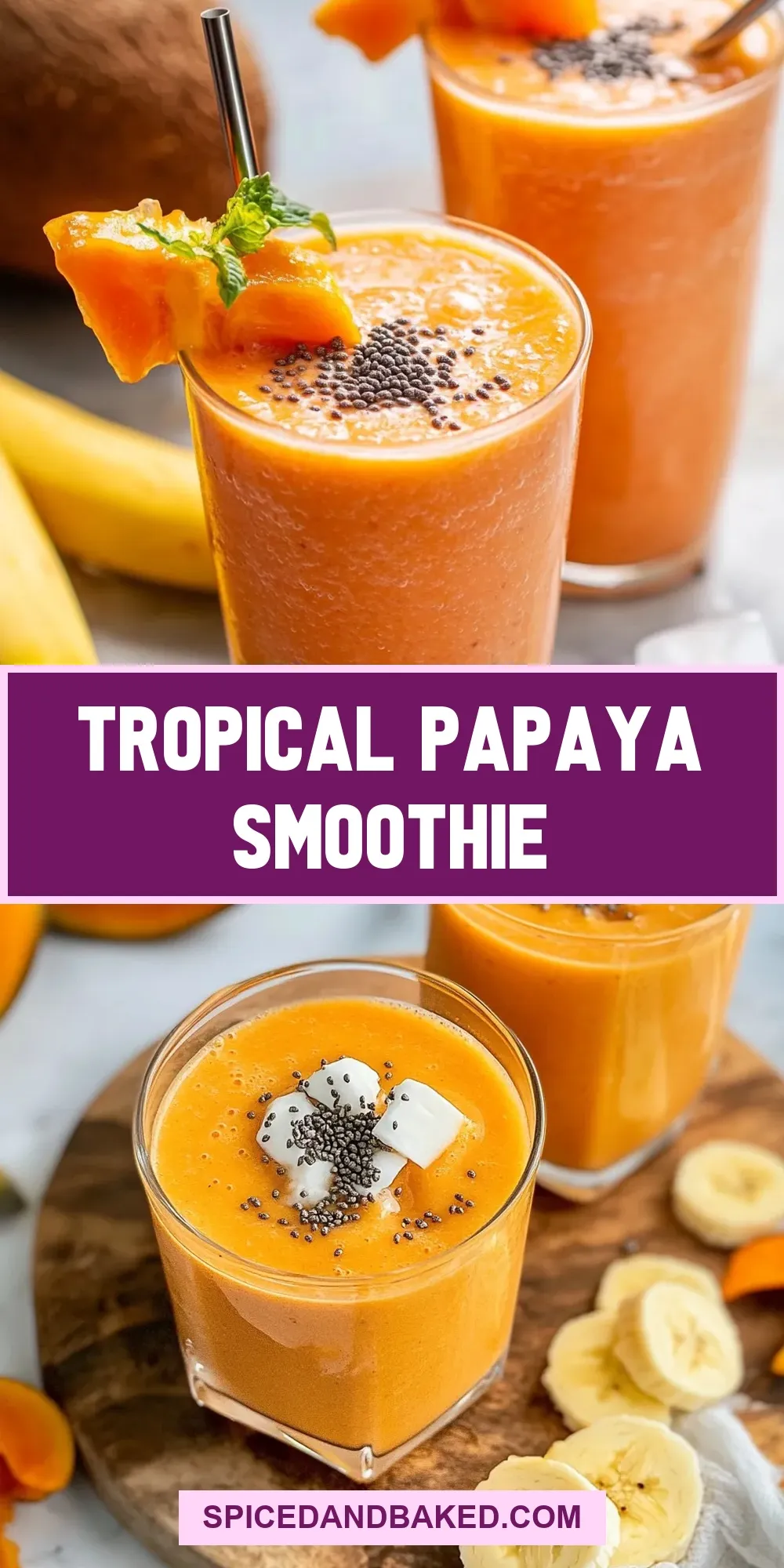 How To Make Amazing Tropical Papaya Smoothie