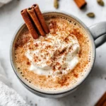 Homemade Apple Cider Chai Tea Latte recipe photo