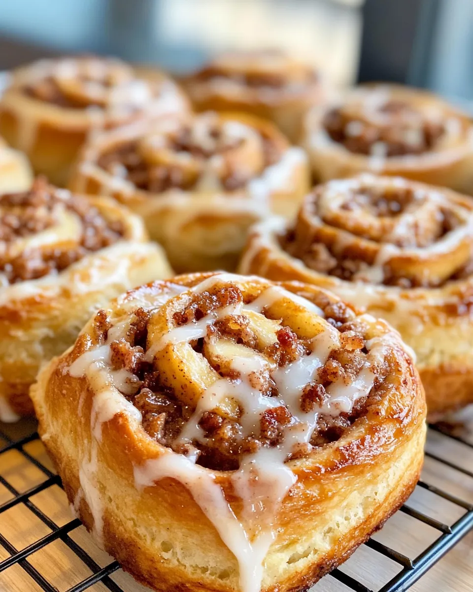 Classic Apple Cinnamon Rolls dish photo