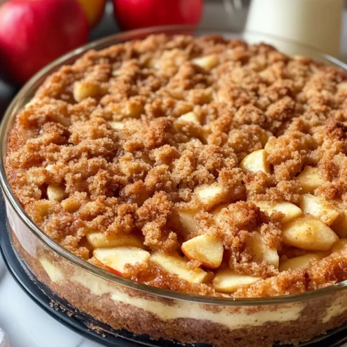 Homemade Apple Crumb Cake photo