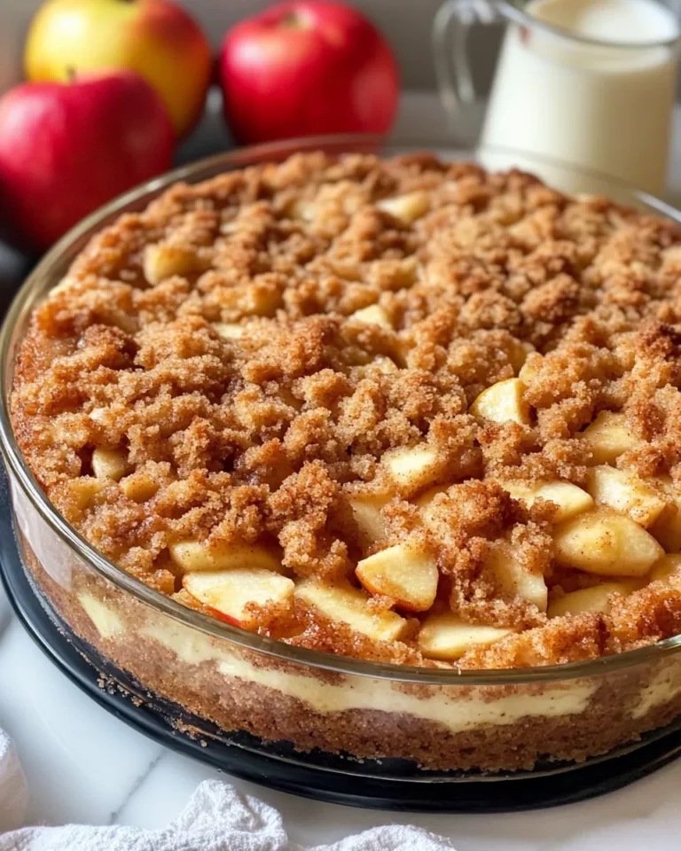 Homemade Apple Crumb Cake photo
