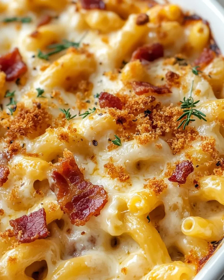 Homemade Bacon Mac & Cheese recipe photo