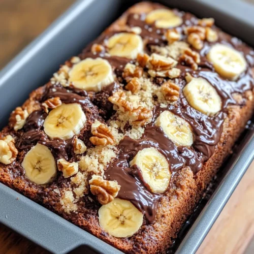 Homemade Banana Nutella Swirl Bread recipe photo