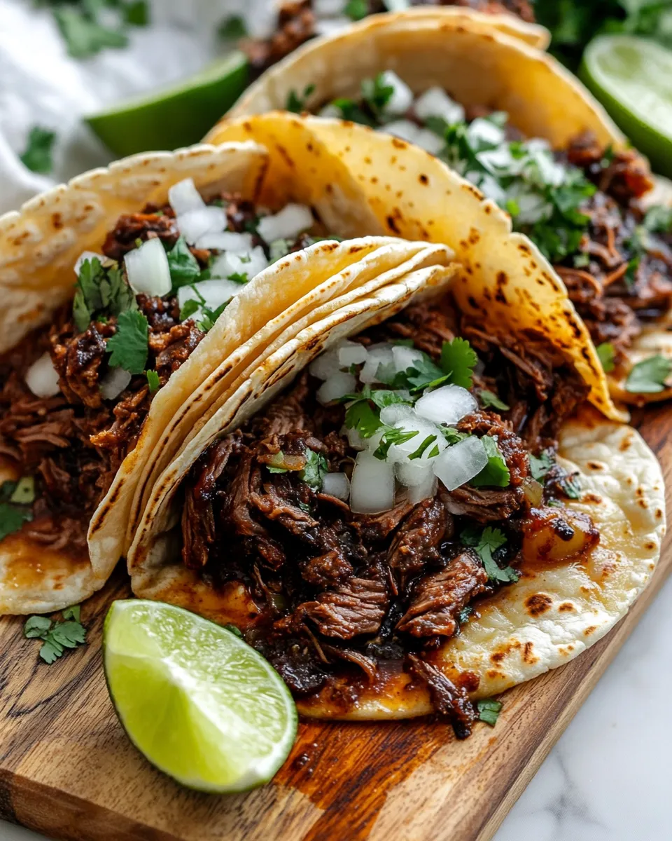 Classic Birria Tacos recipe photo