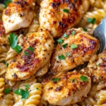 Homemade Cajun Honey Butter Chicken & Pasta recipe photo