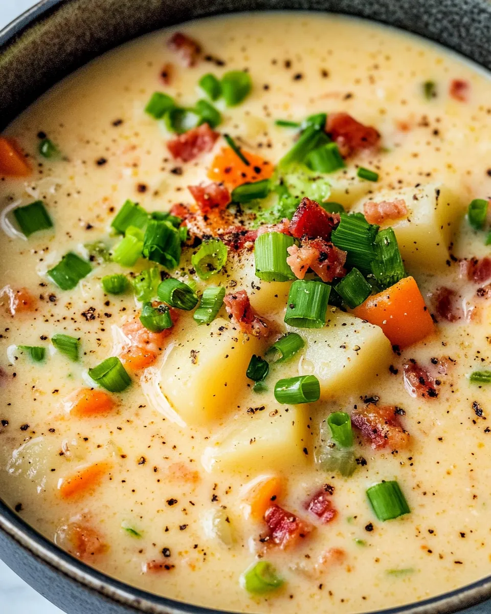 Easy Cajun Potato Soup recipe photo