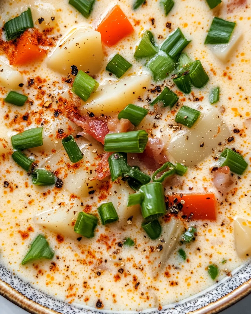 Delicious Cajun Potato Soup dish photo