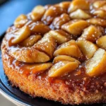 Homemade Caramel Apple Upside-Down Cake photo