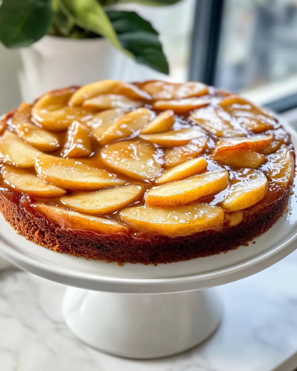 Classic Caramel Apple Upside-Down Cake image
