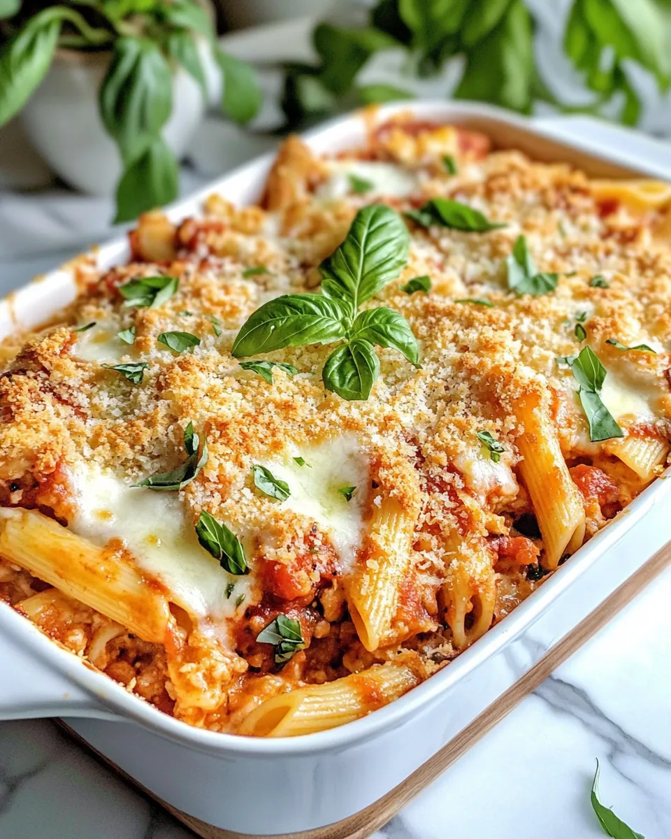 Homemade Chicken Parmesan Casserole photo