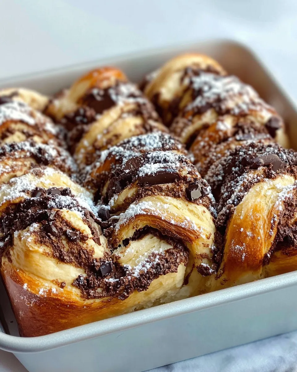 Classic Chocolate Babka Loaf dish photo
