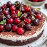 Homemade Chocolate Cherry Upside Down Cake photo