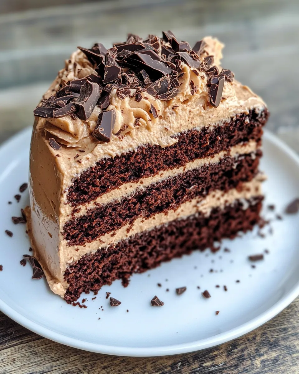 Classic Chocolate Espresso Layer Cake image