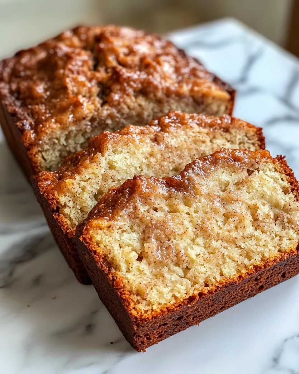 Homemade Cinnamon Apple Bread recipe photo