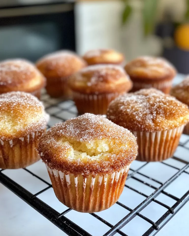 Homemade Cinnamon Sugar Donut Muffins recipe photo