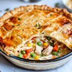 Homemade Classic Chicken Pot Pie photo