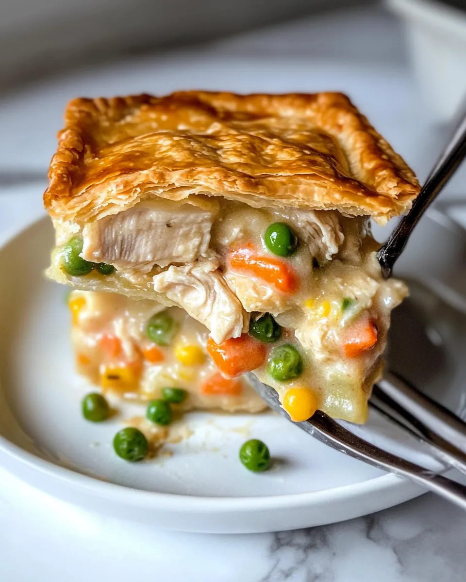 Quick Classic Chicken Pot Pie recipe image