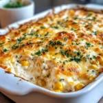 Homemade Creamy Chicken and Cornbread Casserole recipe photo