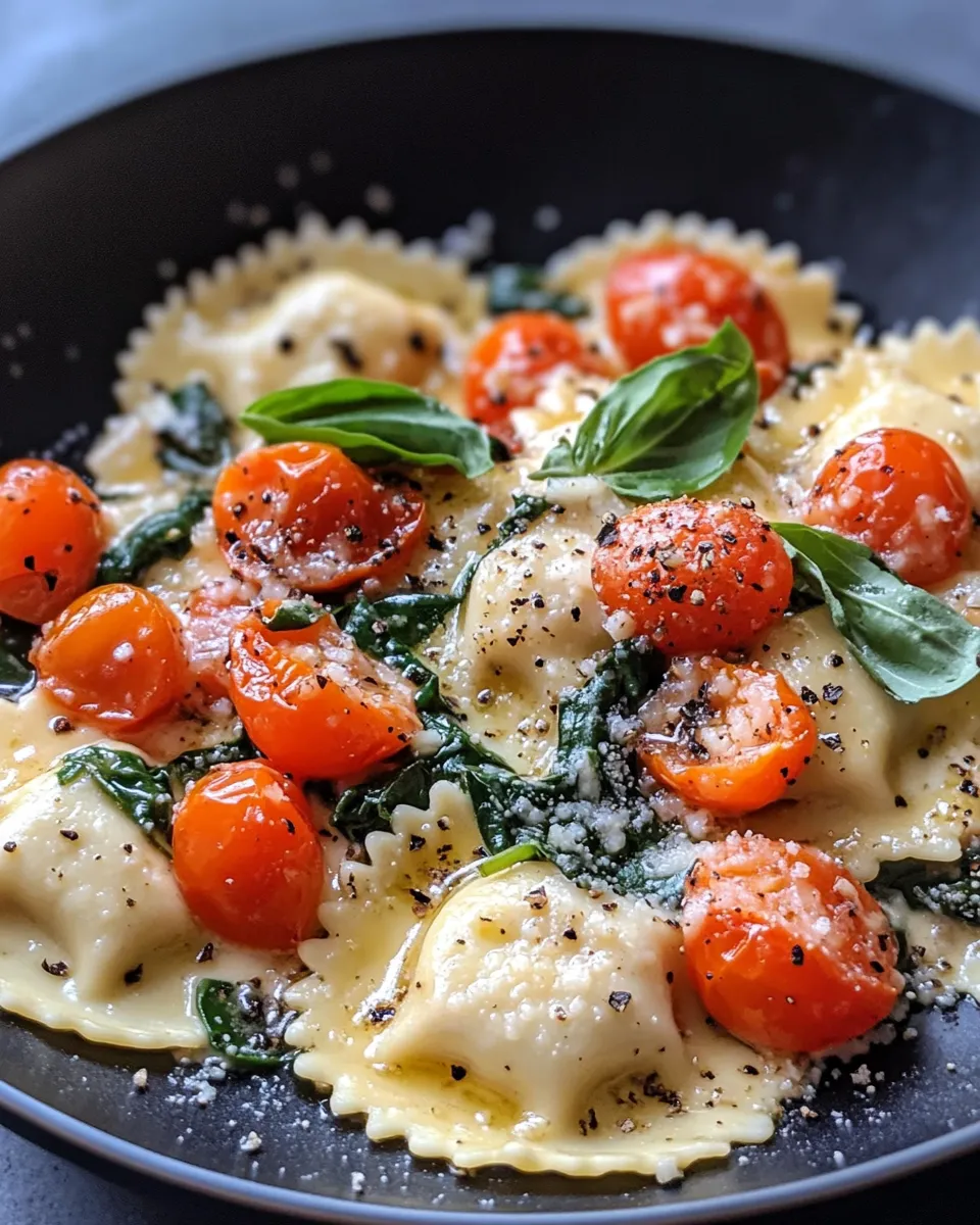 Classic Creamy Tuscan Ravioli image