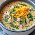 Homemade Creamy White Chicken Chili photo