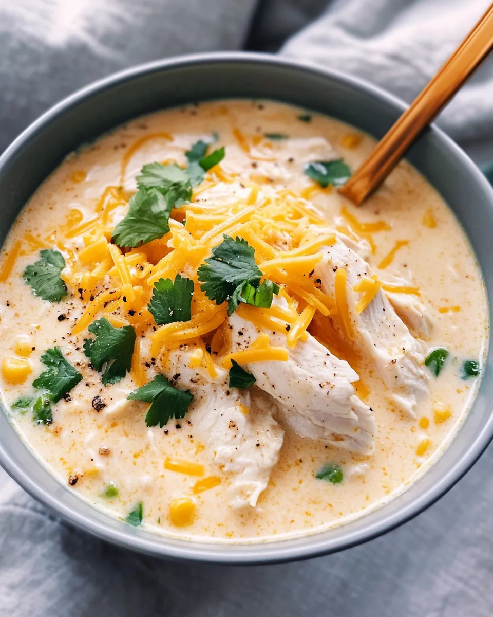 Easy Creamy White Chicken Chili recipe photo