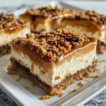 Homemade Dulce de Leche Cheesecake Bars photo