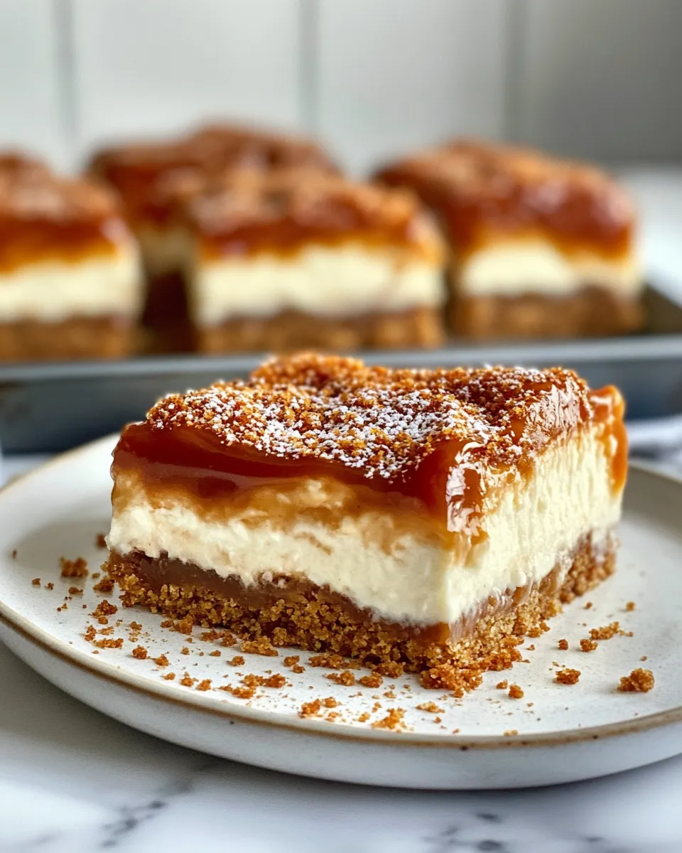 Classic Dulce de Leche Cheesecake Bars image
