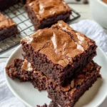 Homemade Espresso Fudge Brownies recipe photo