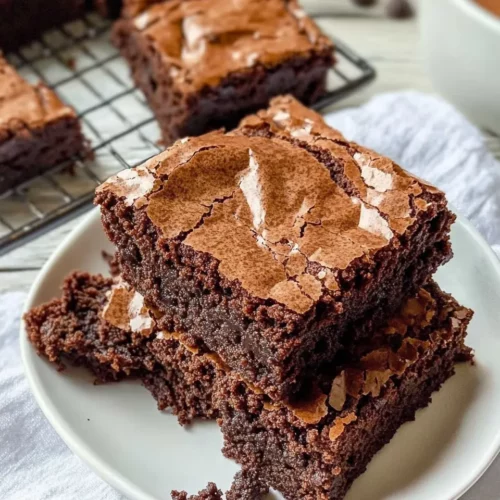 Homemade Espresso Fudge Brownies recipe photo