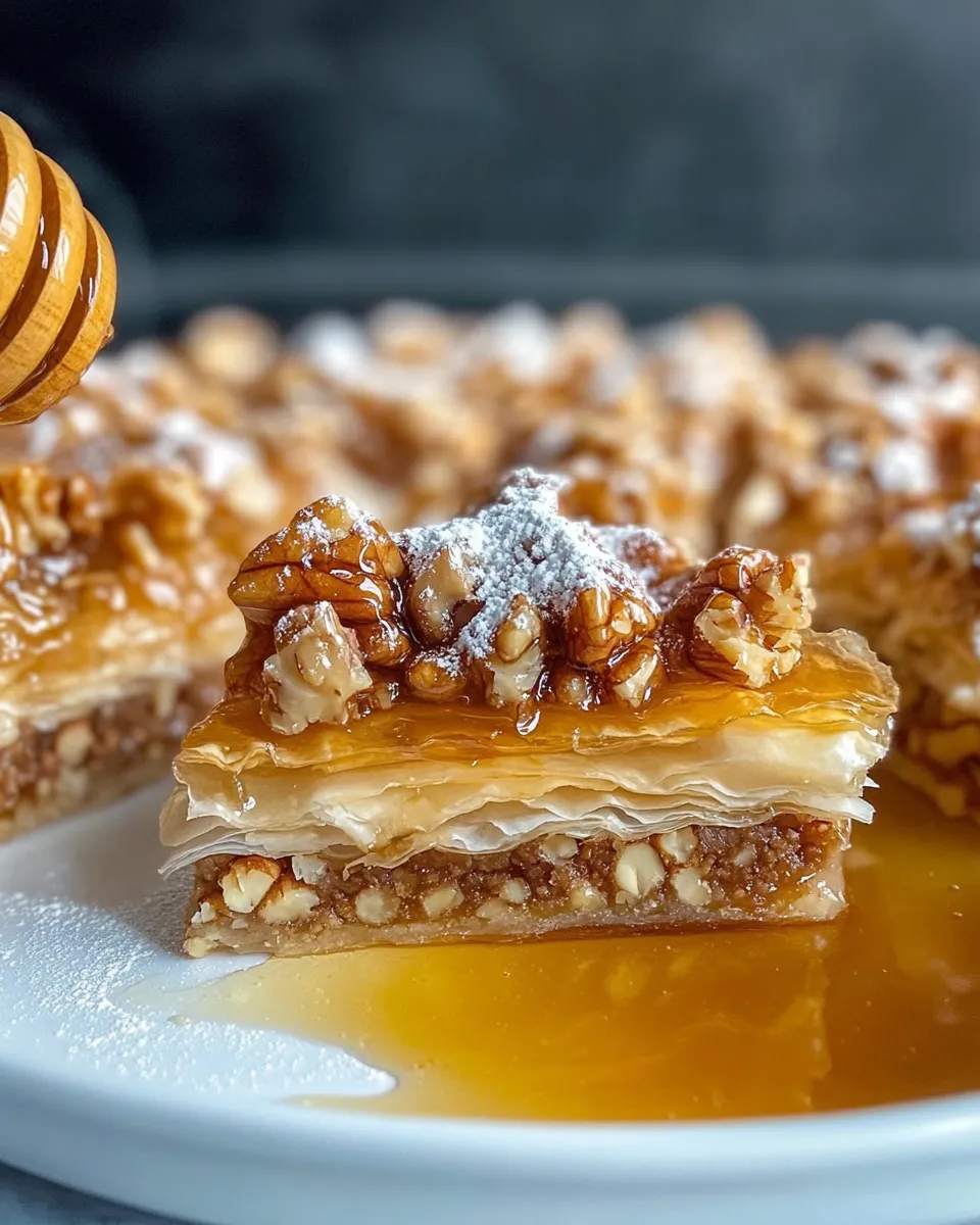 Delicious Greek Honey Pie picture