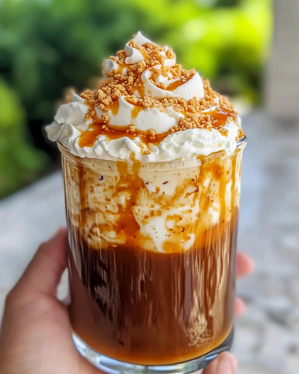 Easy Harry Potter Butterbeer food shot