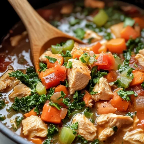 Homemade Harvest Veggie and Chicken Stew recipe photo