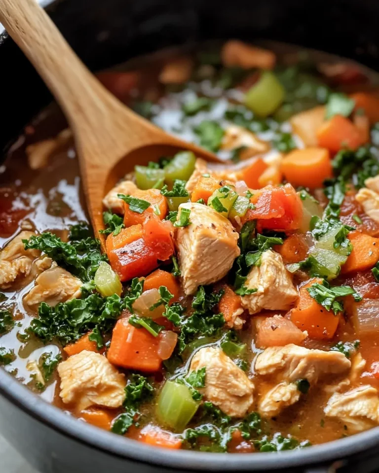Homemade Harvest Veggie and Chicken Stew recipe photo
