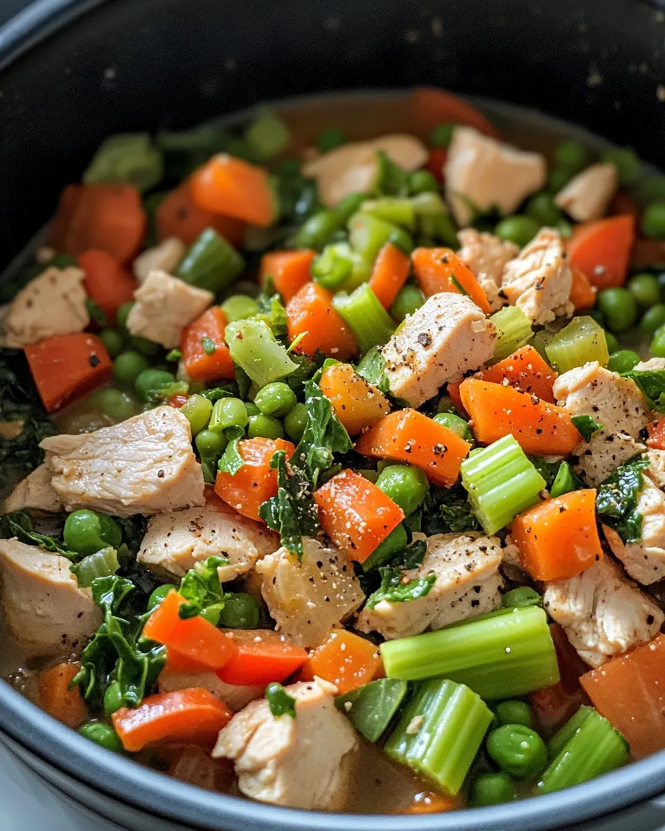 Classic Harvest Veggie and Chicken Stew dish photo