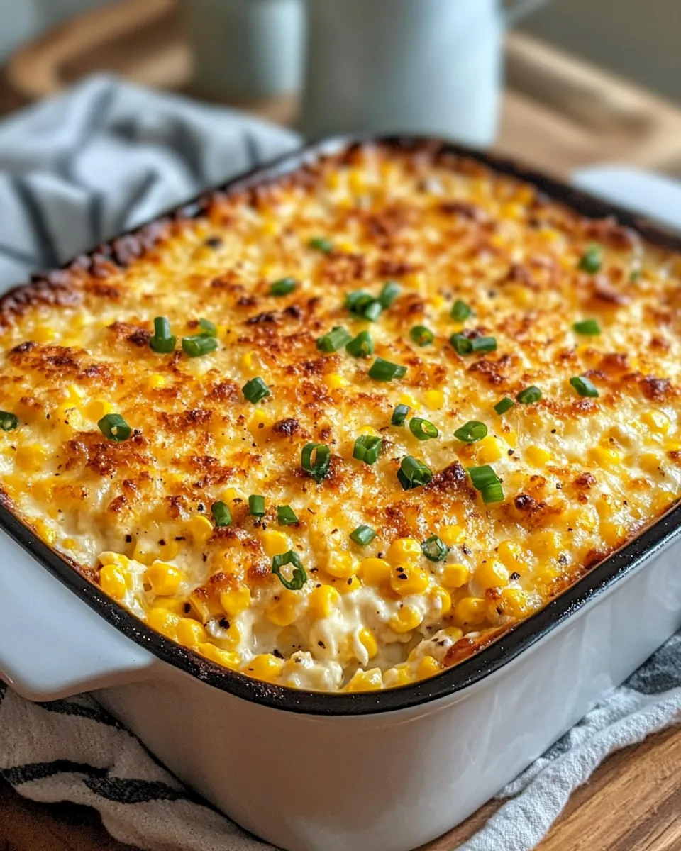 Easy Honey-Glazed Corn Casserole recipe photo