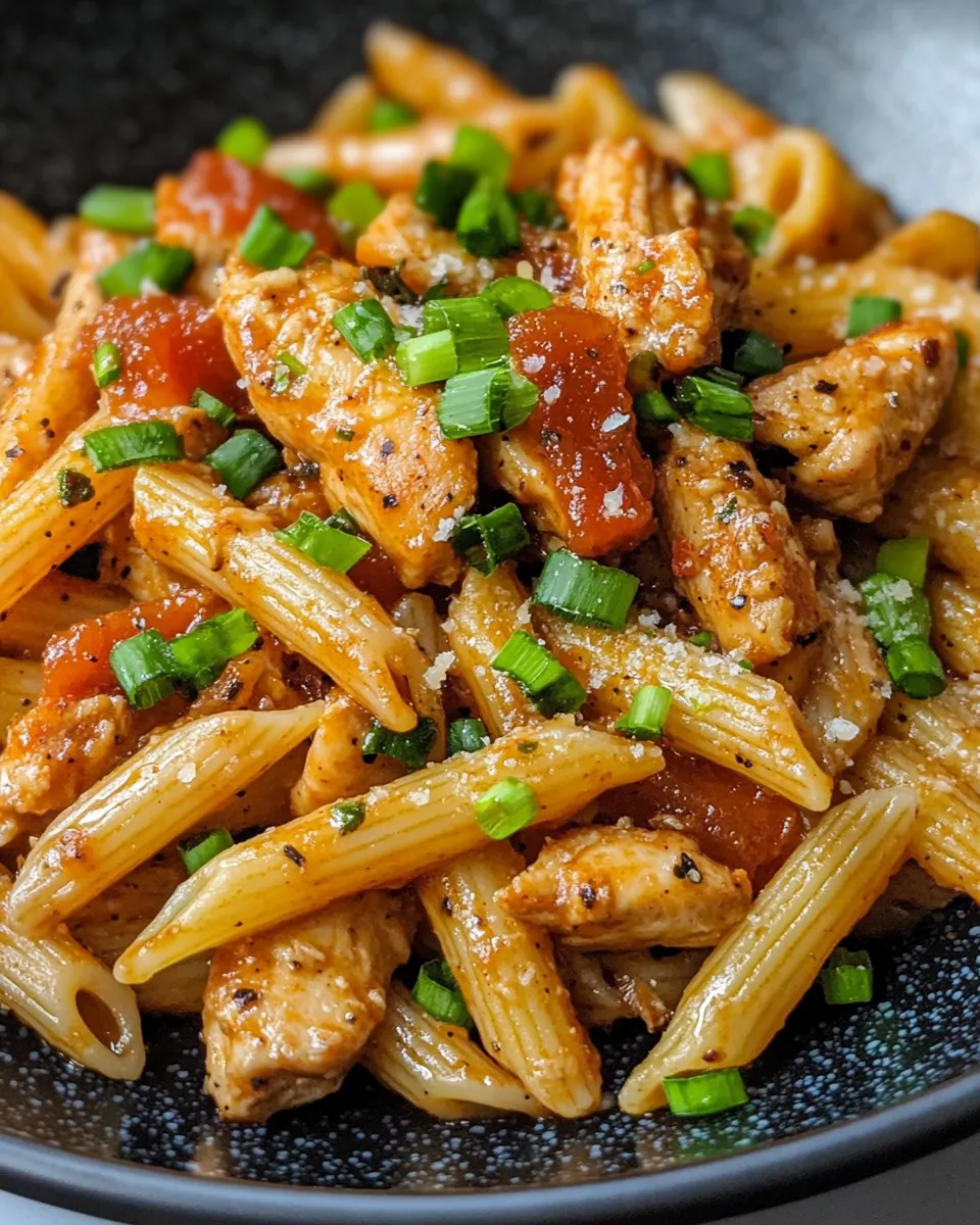 Classic Honey BBQ Chicken Penne plate image