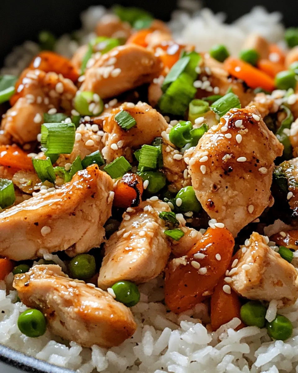 Classic Honey Butter Chicken and Rice Skillet image