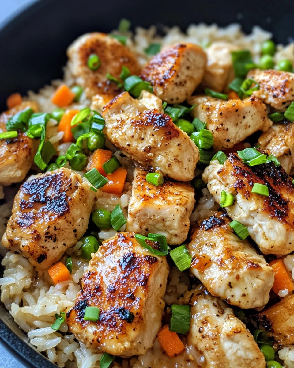 Easy Honey Butter Chicken and Rice Skillet recipe photo