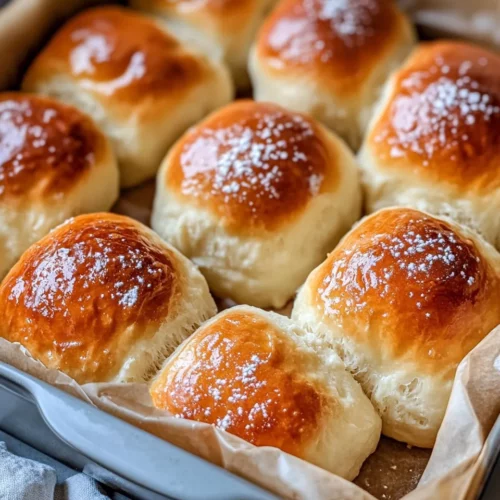 Homemade Honey Butter Dinner Rolls recipe photo
