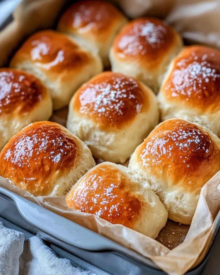 Homemade Honey Butter Dinner Rolls recipe photo