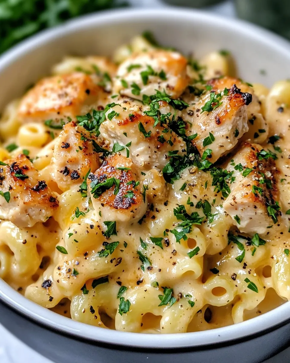 Classic Hot Honey Chicken Mac N Cheese recipe image