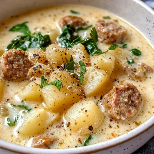 Homemade Italian Sausage and Potato Soup photo