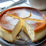 Homemade Japanese Cotton Cheesecake photo