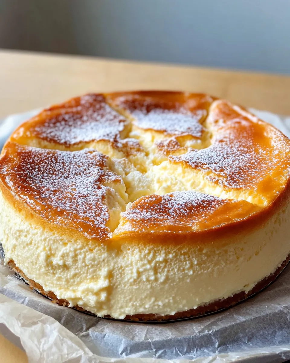Delicious Japanese Cotton Cheesecake dish photo