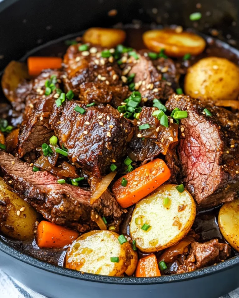 Homemade Korean Style Pot Roast recipe photo