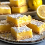 Homemade Lemon Glaze Shortbread Bars recipe photo