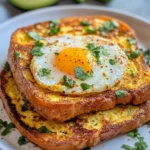 Homemade Masala French Toast with Turmeric & Chili recipe photo