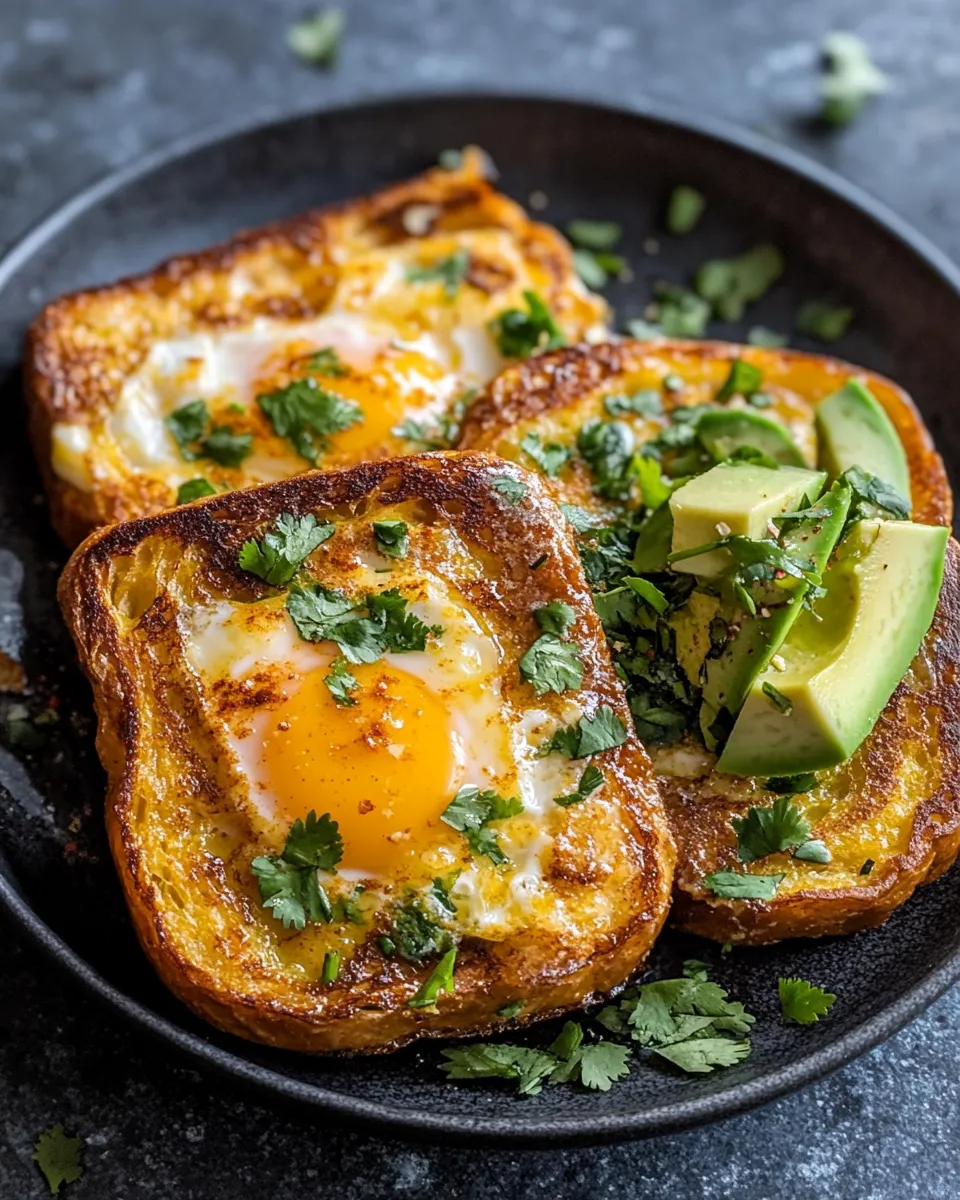 Classic Masala French Toast with Turmeric & Chili dish photo